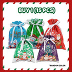 Christmas Gift Bag With Drawstring